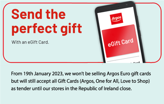Argos Digital Gift Card - Send the Perfect Gift Digitally Banner Image